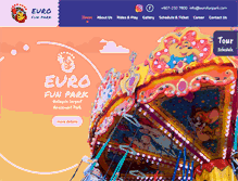 Tablet Screenshot of eurofunpark.com